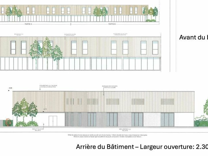Vente local d'activités 1160m2 - VEFA - Castanet Tolosan 