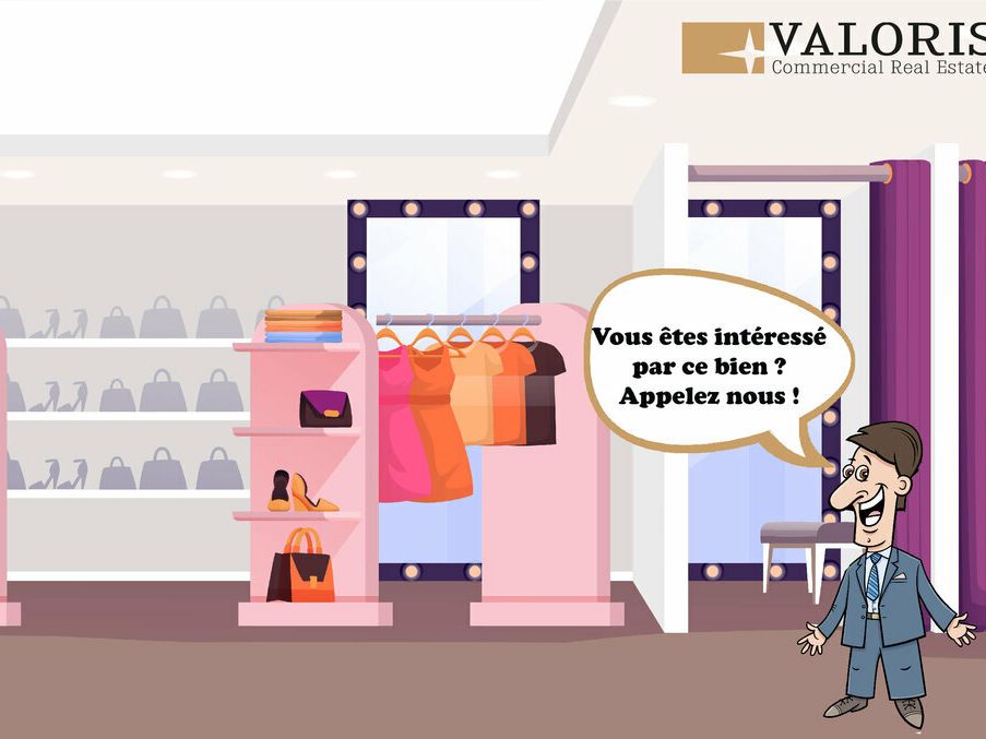 Location local commercial 60 m² non divisibles