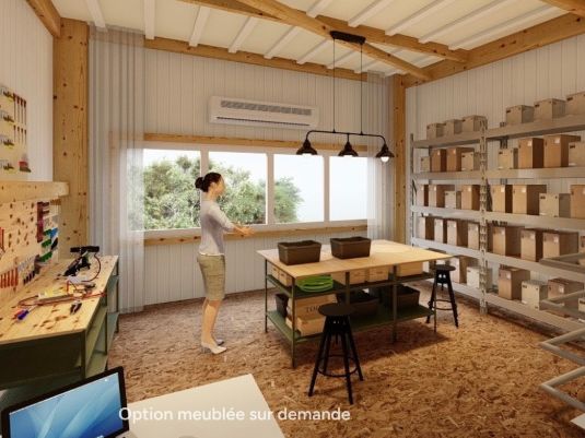 Location entrepôts 96 m² non divisibles