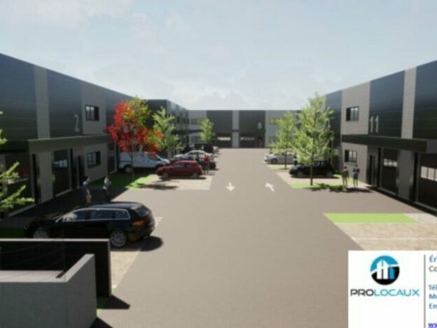 Location local professionnel 1470 m² divisibles à partir de 207 m²