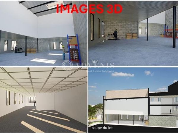 CELLULES D'ACTIVITES NEUVES DE 380M² A 3013 M² A WATTRELOS