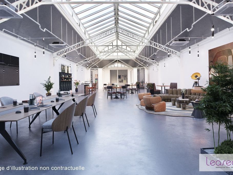 Location bureaux 1302 m² non divisibles