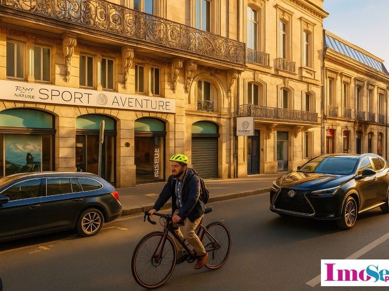 Location local commercial 1040 m² non divisibles