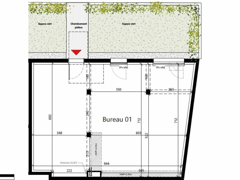Toulouse Centre - Métro Roseraie -  Vente Local professionnel 70m2 