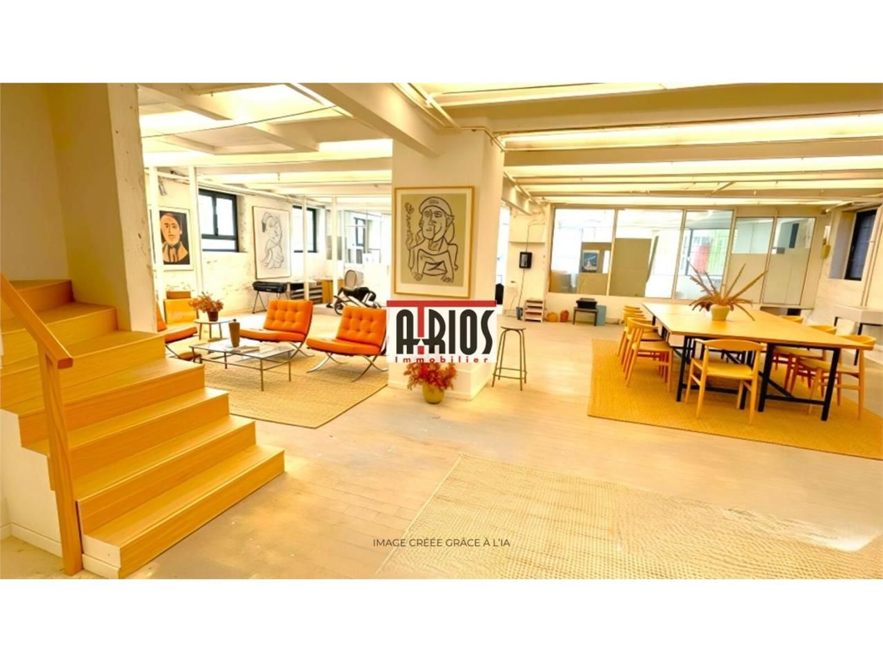 Vente local commercial 420 m² non divisibles