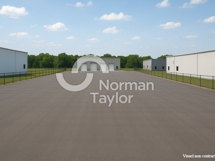 Location terrain 2800 m² non divisibles