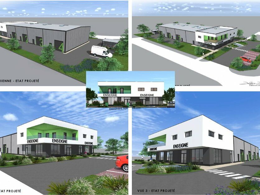 Locaux à vendre dans un bâtiment neuf de 946 m² SDP - MARMANDE