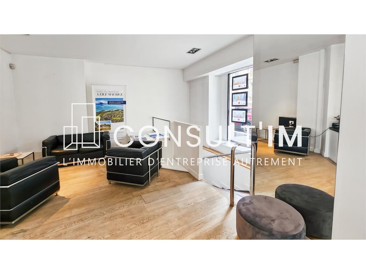 Location local commercial 150 m² non divisibles