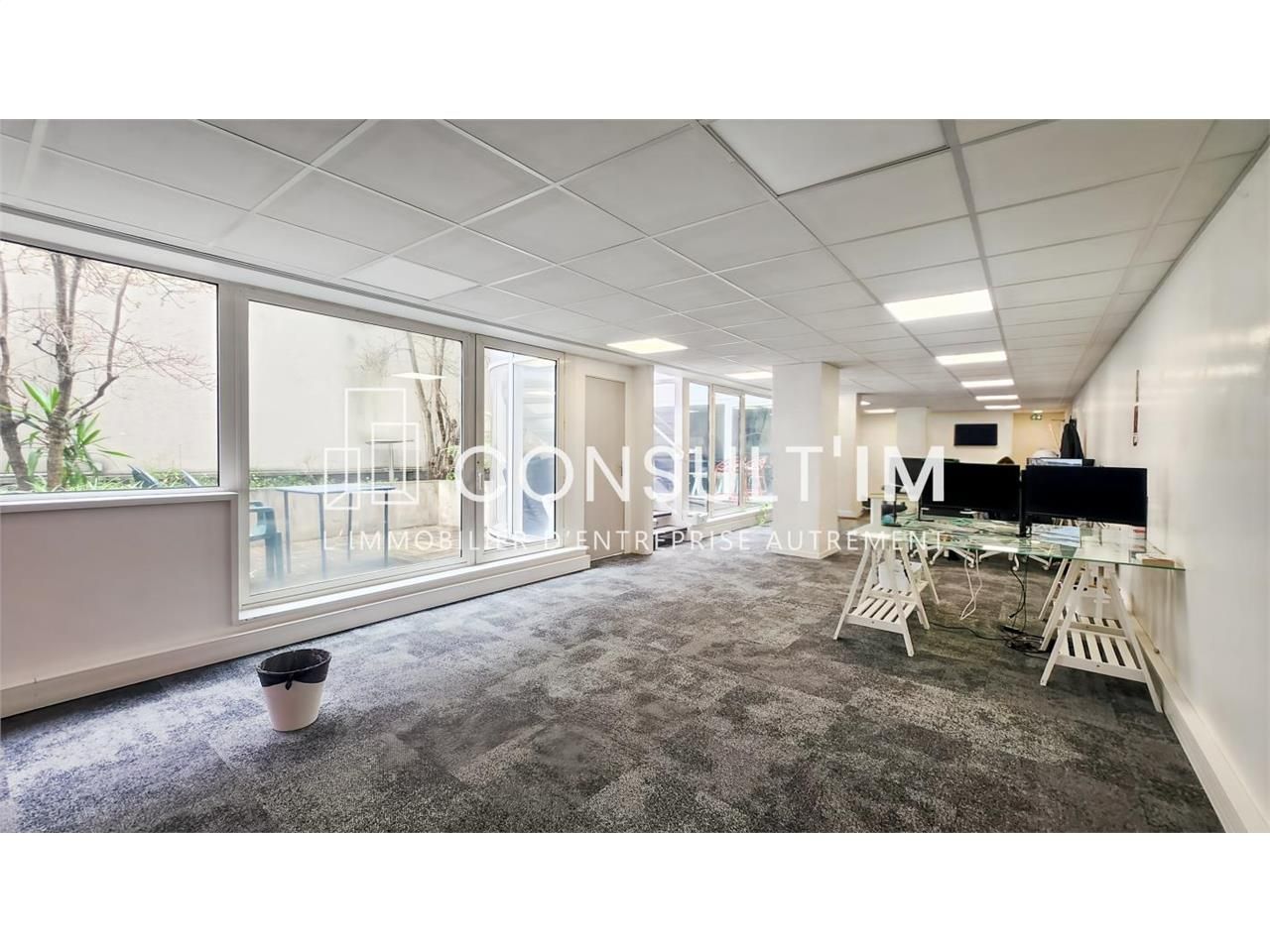 Location bureaux 227 m² non divisibles