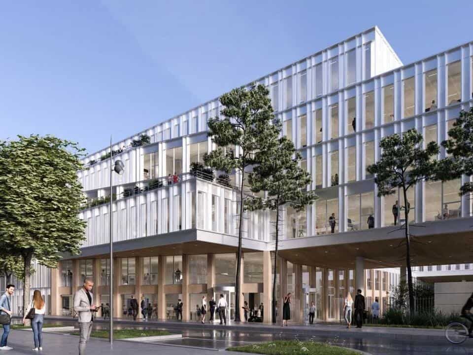 Location bureaux 19300 m² divisibles à partir de 1273 m²