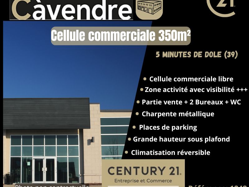Vente local 350.00 m² à DOLE