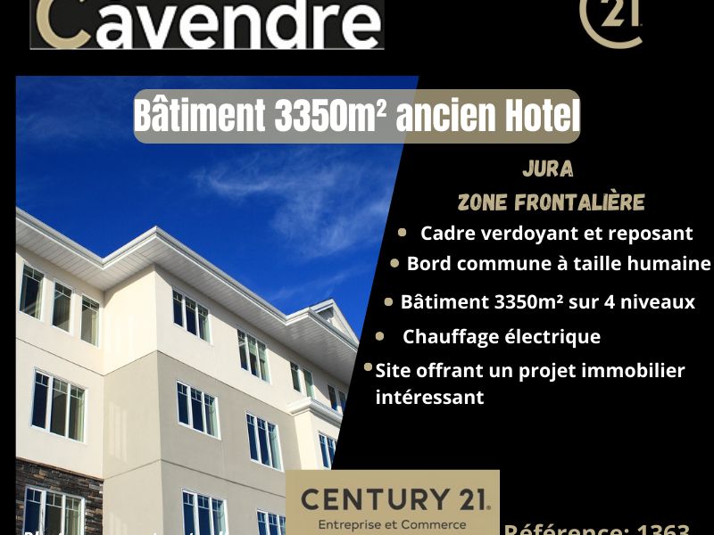 Vente local 3350.00 m² à CHAMPAGNOLE