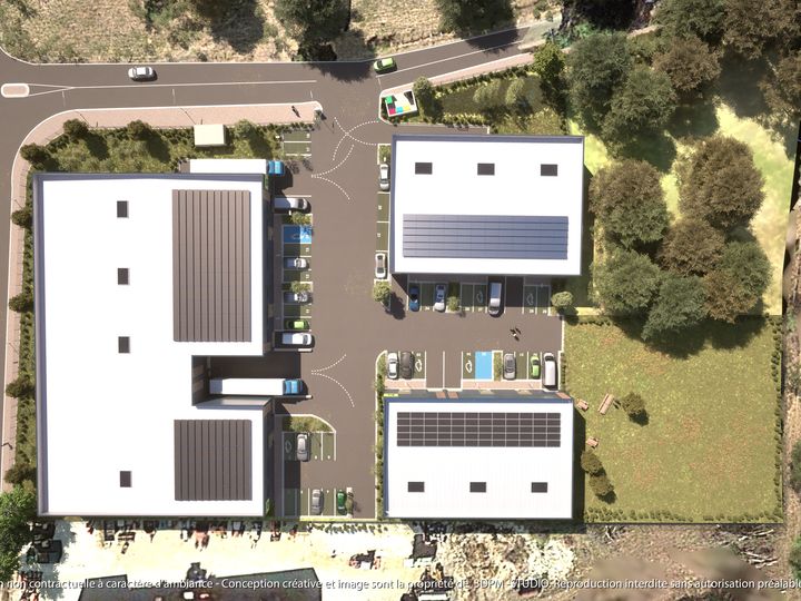 Parc d'activités de 5 000 m² à Martel (46), à proximité de Brive-la-Gaillarde