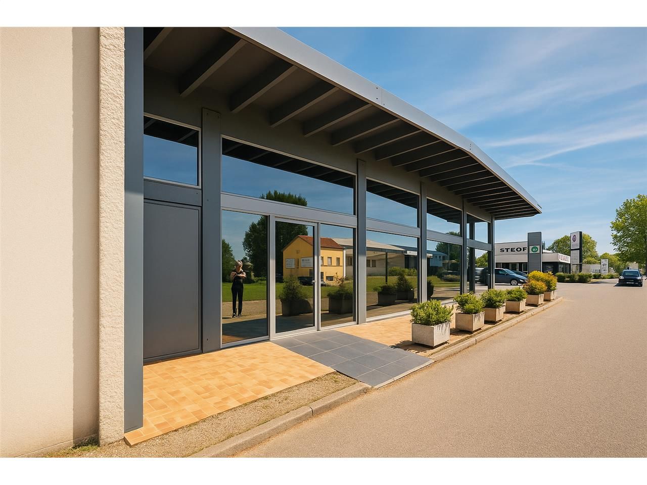 Location local commercial 405.00 m² à SAINT MEDARD EN JALLES