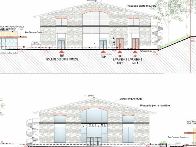Local commercial de 509m² environ