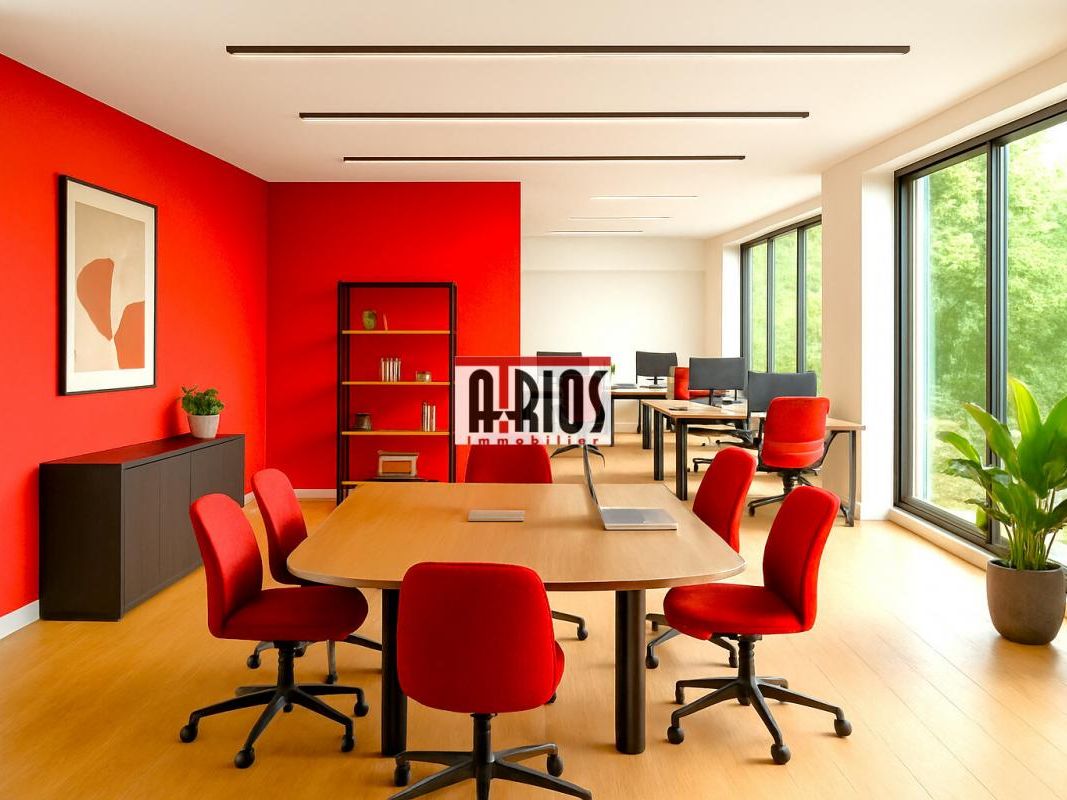Location bureaux 200 m² non divisibles