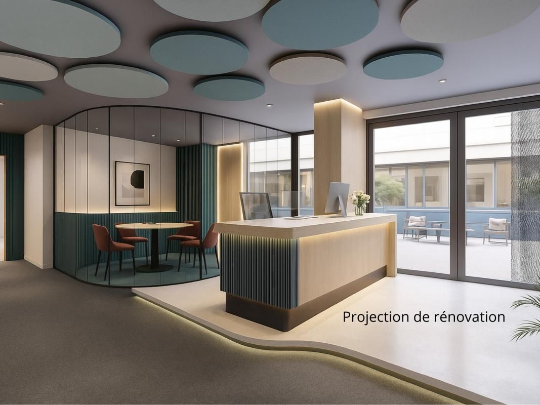 Location bureaux 462 m² non divisibles