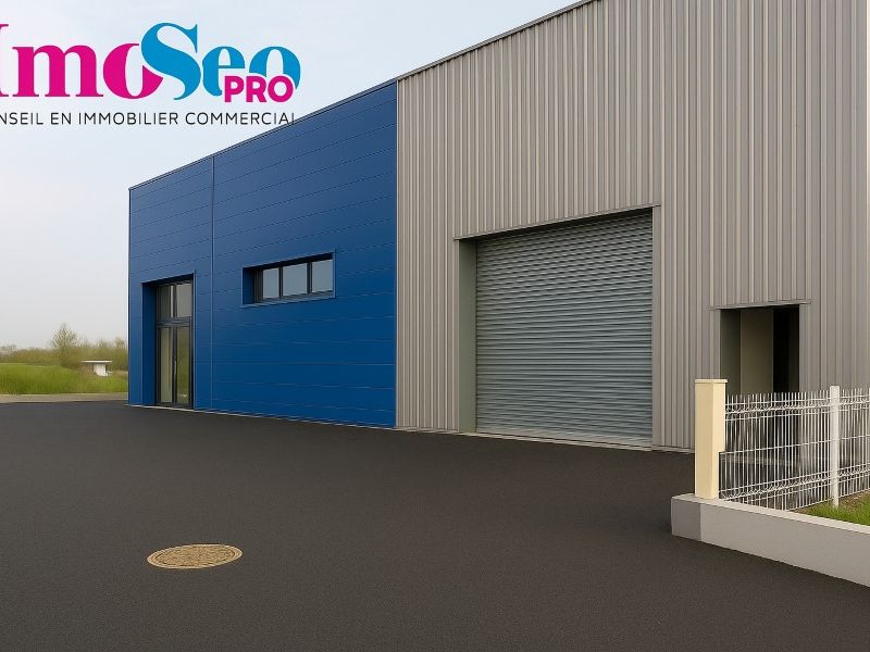 Location entrepot 450 m² non divisibles