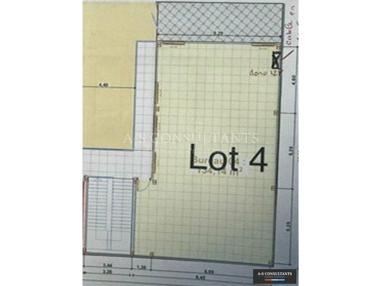 A LOUER - proche Chambéry - LA RAVOIRE (73490) - bureau à aménager en étage de 134 m² environ dans un bâtiment d'activité NEUF - nombreux parkings - disponibilité printemps 2026.