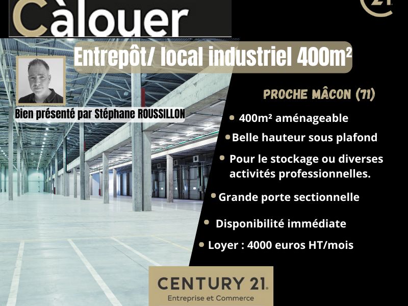 Location local 400.00 m² à MACON