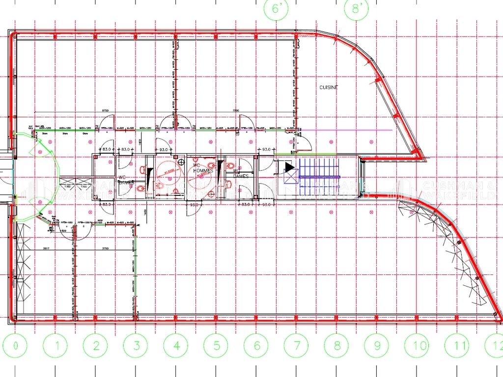 Location bureaux 1272 m² divisibles à partir de 192 m²