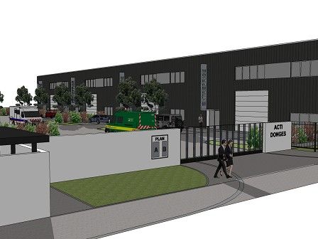 A vendre entrepot 371 m² à DONGES