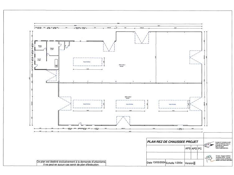 Location entrepot 742 m² à ST NAZAIRE