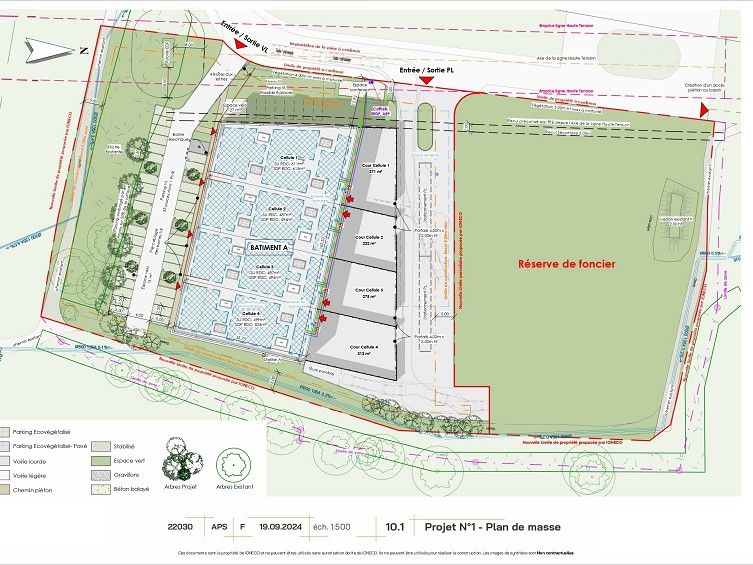 A vendre entrepot 494 m² à ST NAZAIRE