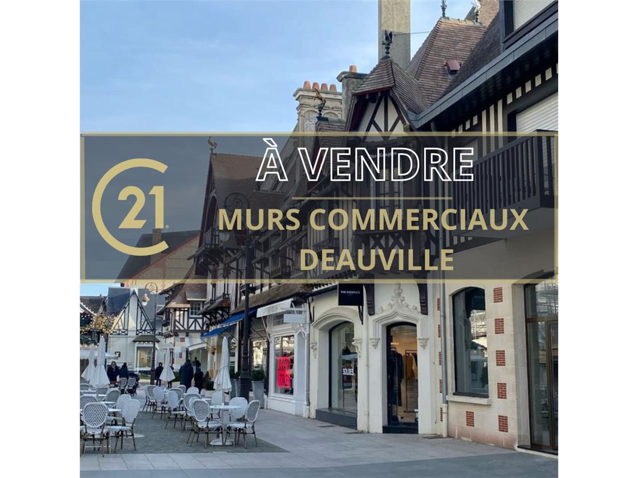 Vente local commercial 42.00 m² à DEAUVILLE