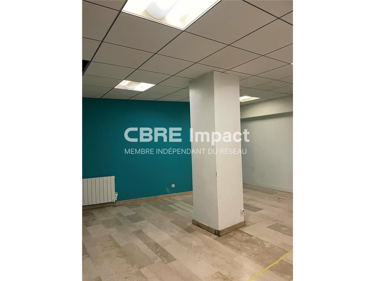 Location bureaux 147 m² non divisibles