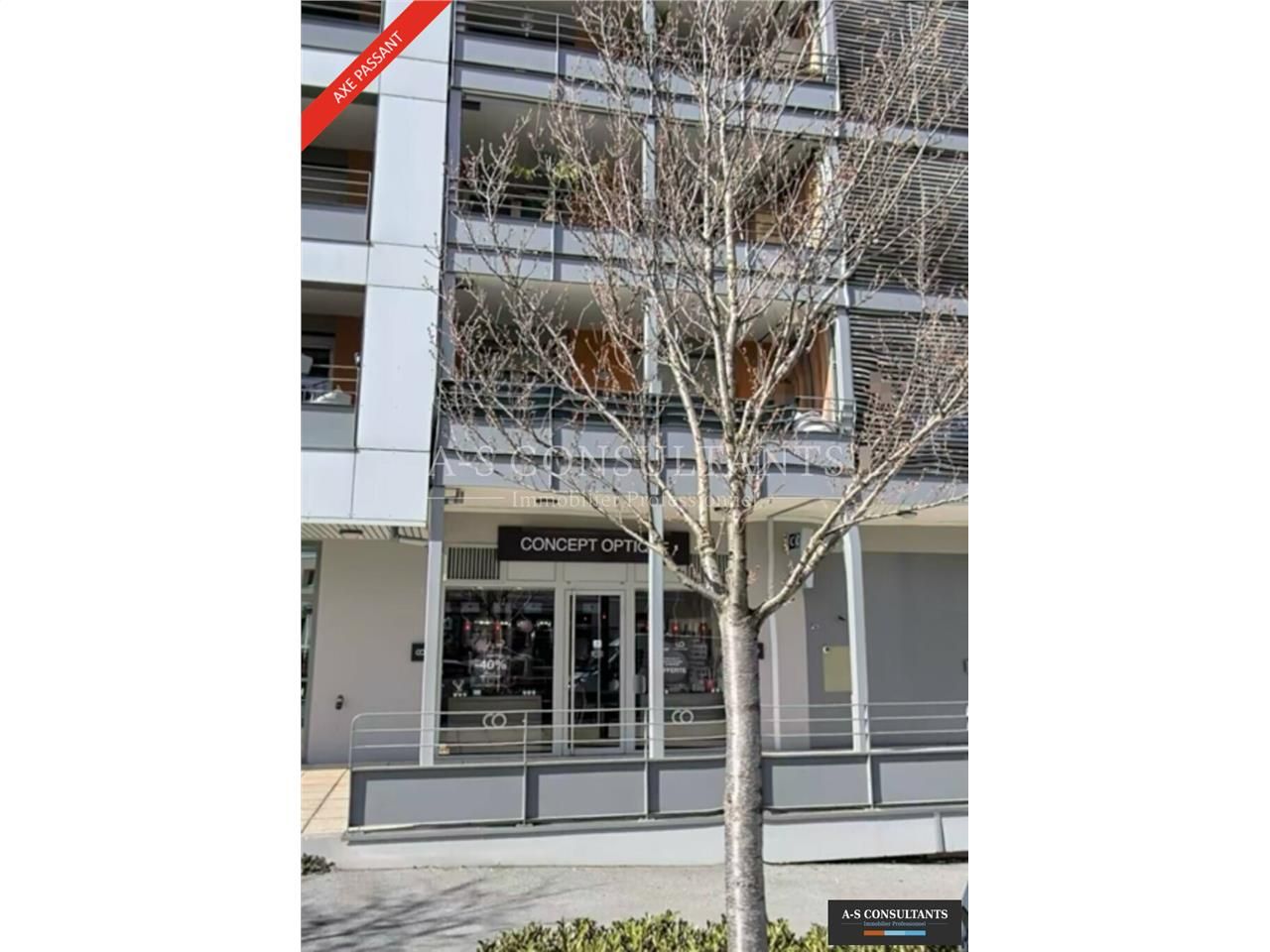 Vente local commercial 118.73 m² non divisibles