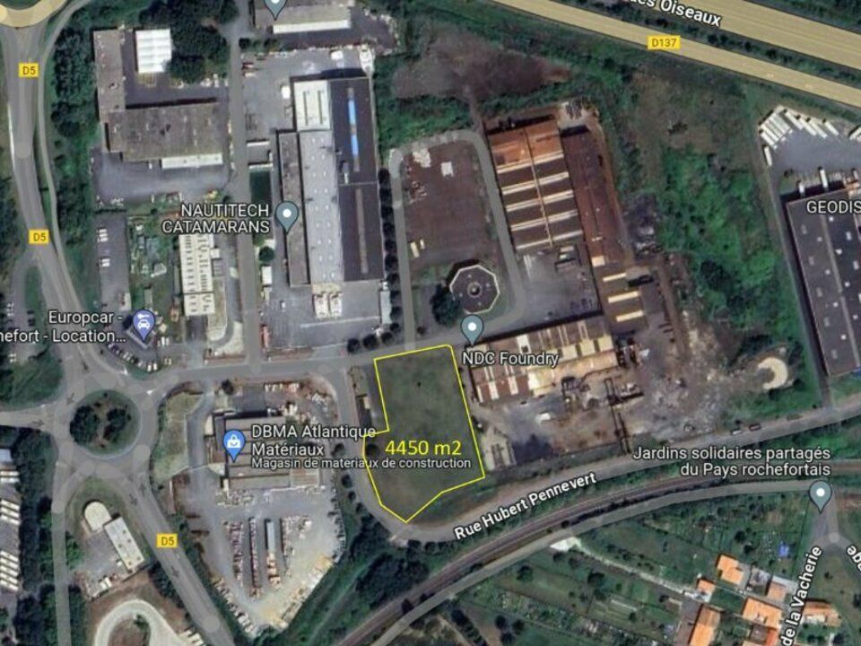 Vente terrain 12250 m² non divisibles