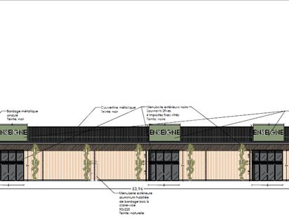 A LOUER LOCAL Commercial de 420 M² ENVIRON