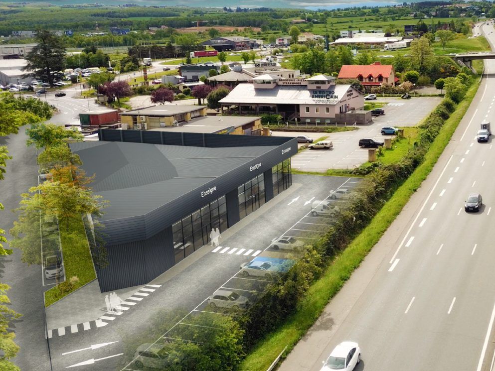 Location boutique 380 m² à La Fouillouse