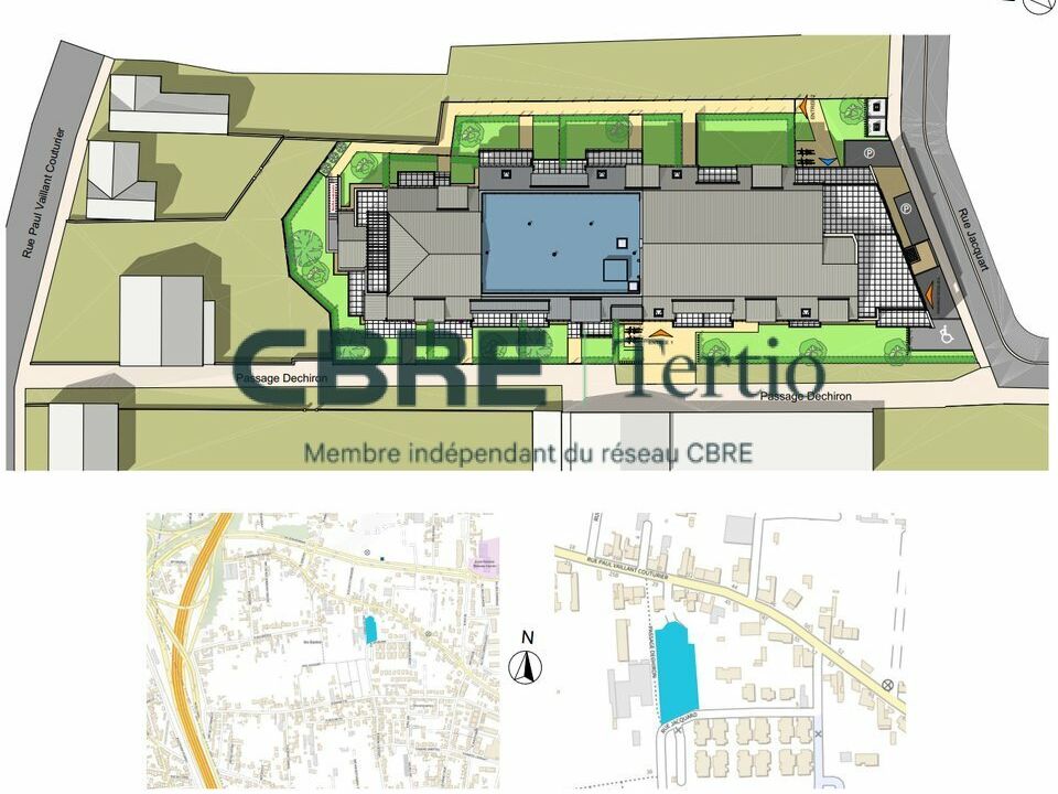 Local commercial Neuf de 158m² à Saint Pierre des Corp