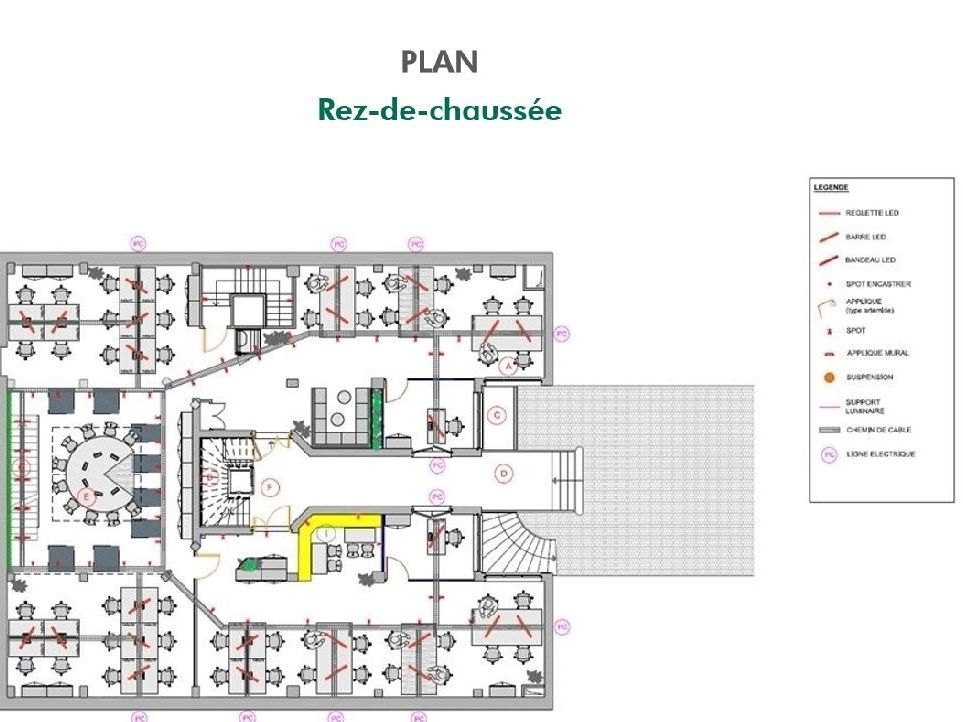 Vente bureaux 570 m² non divisibles