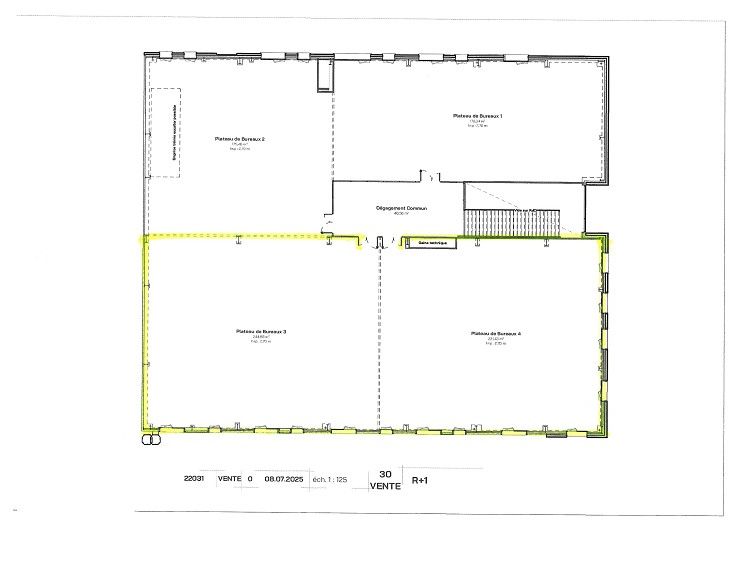 Location bureaux 477 m² à ST NAZAIRE