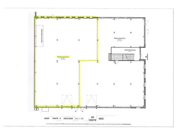 Location entrepot 443 m² à ST NAZAIRE