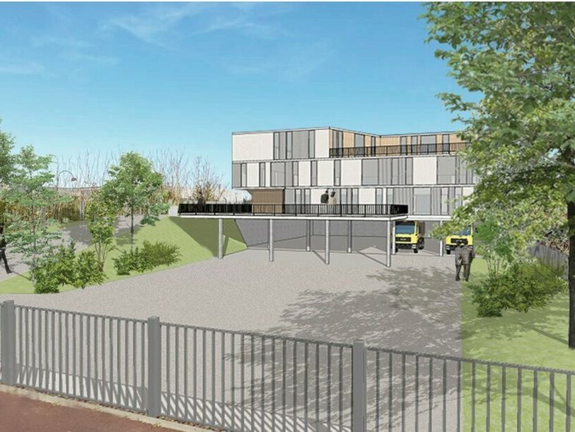 A vendre un bâtiment mixte d'activité-bureaux de 2684M²