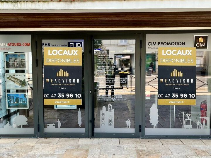 Location bureaux 371 m² non divisibles