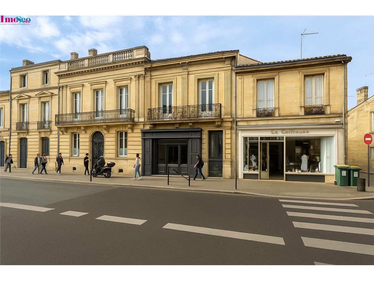 Location local commercial 75.00 m² à BORDEAUX