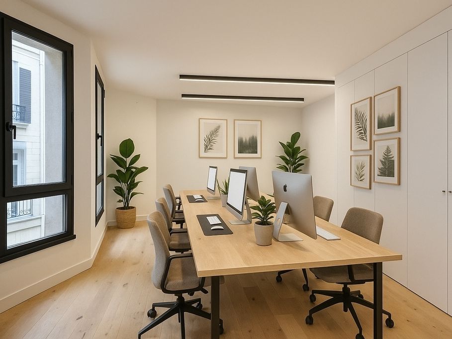 Location bureaux 100 m² non divisibles