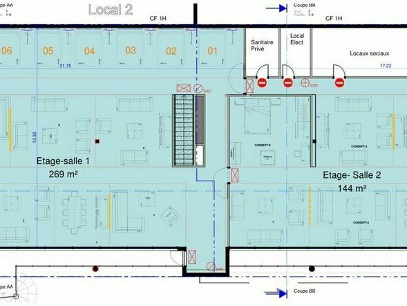 À louer – Cellule commerciale de 900 m² – Secteur Bordeaux Lac