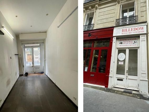 Location local commercial 16 m² non divisibles