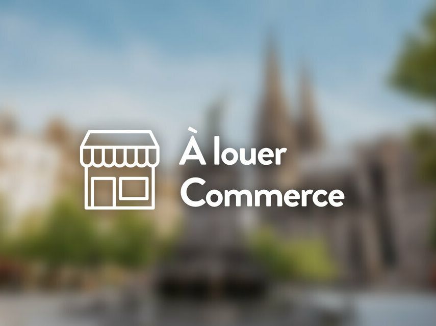 Location local commercial 400 m² non divisibles