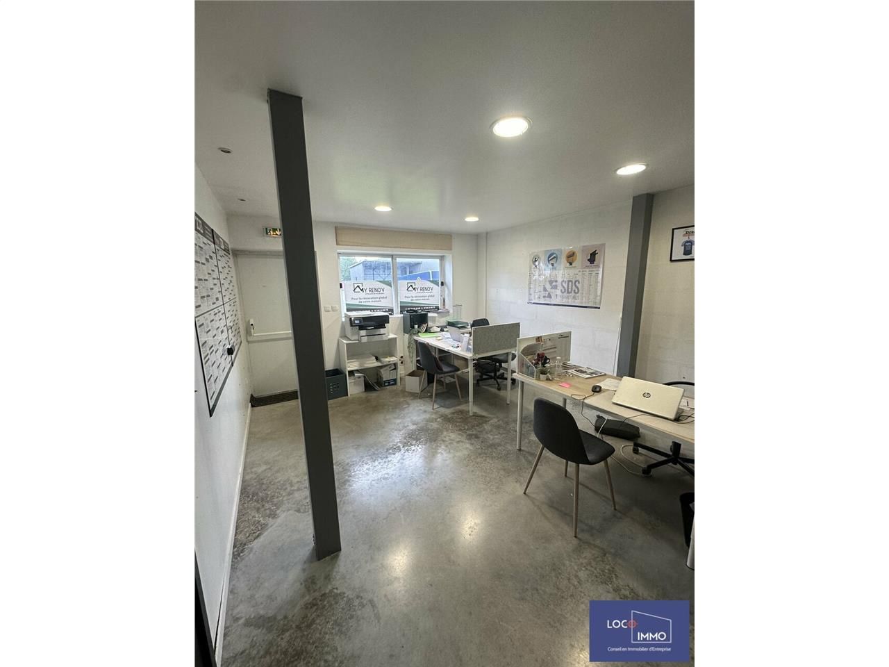 Location local d''activites 138 m² non divisibles