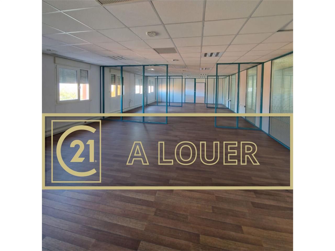 Location bureaux 457.65 m² à colombelles