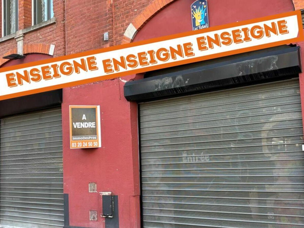 vente - local commercial - tourcoing