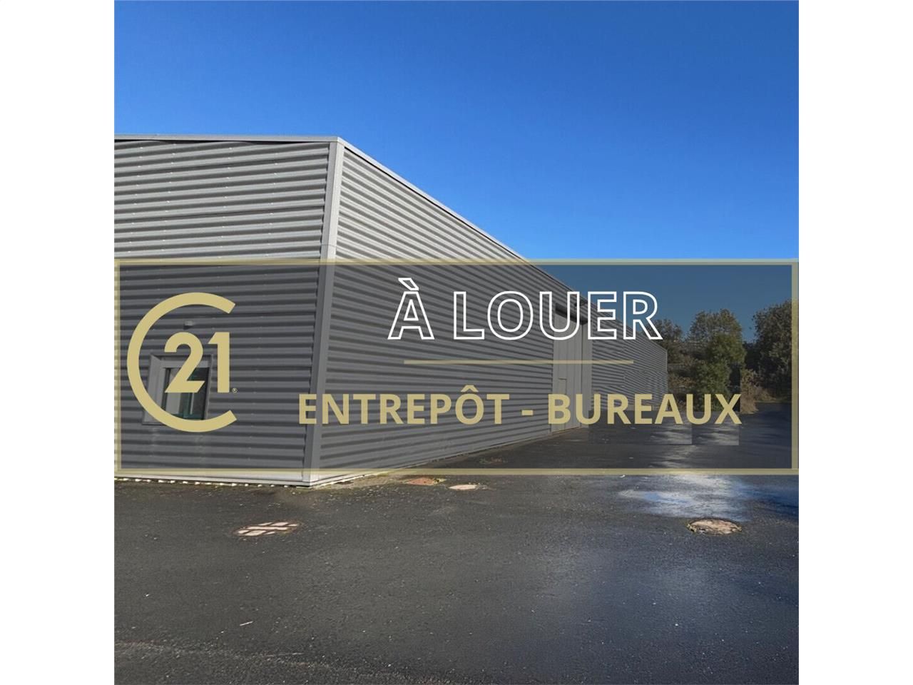 Location local 600.00 m² à Carpiquet