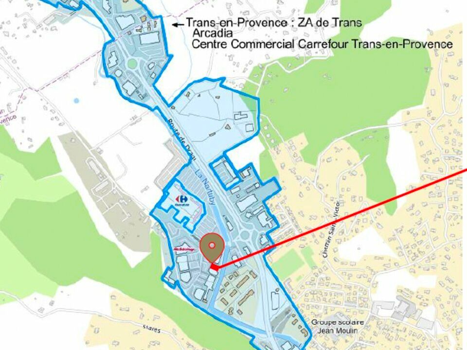 A LOUER - LOCAL COMMERCIAL 356 M2 - TRANS EN PROVENCE 